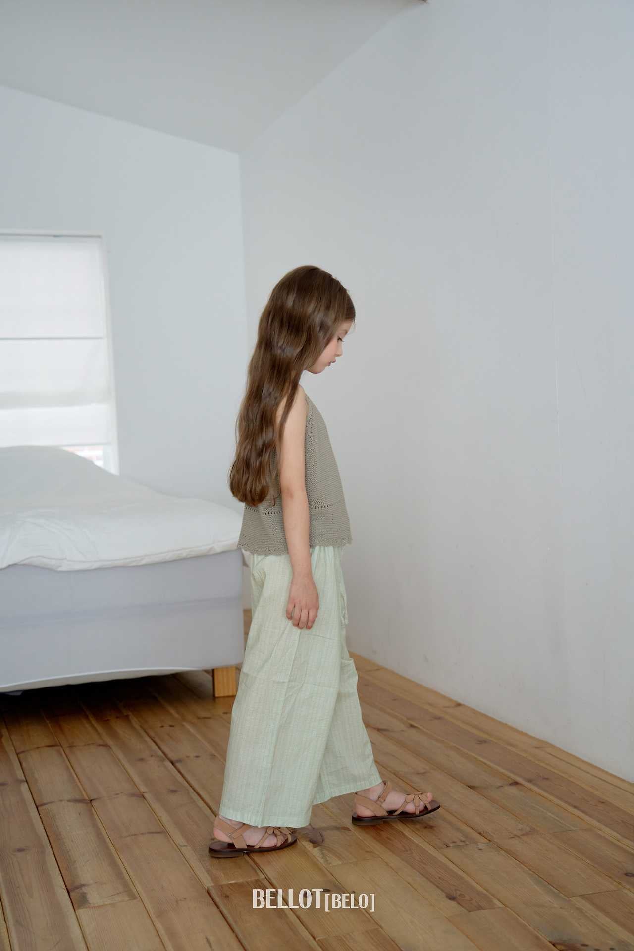 ［BELLOT］Lala summer knit tops (kids)
