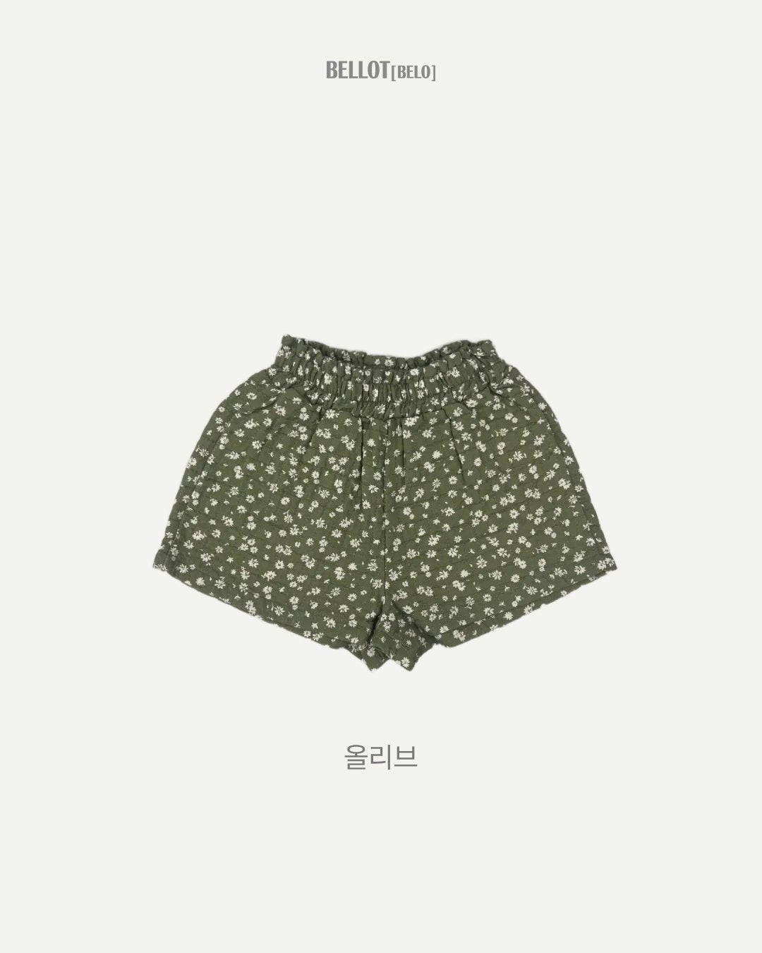 ［BELLOT］Flour short pants (kids)