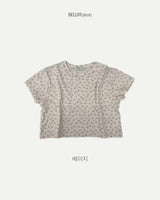 ［BELLOT］Mini flower tee (kids)
