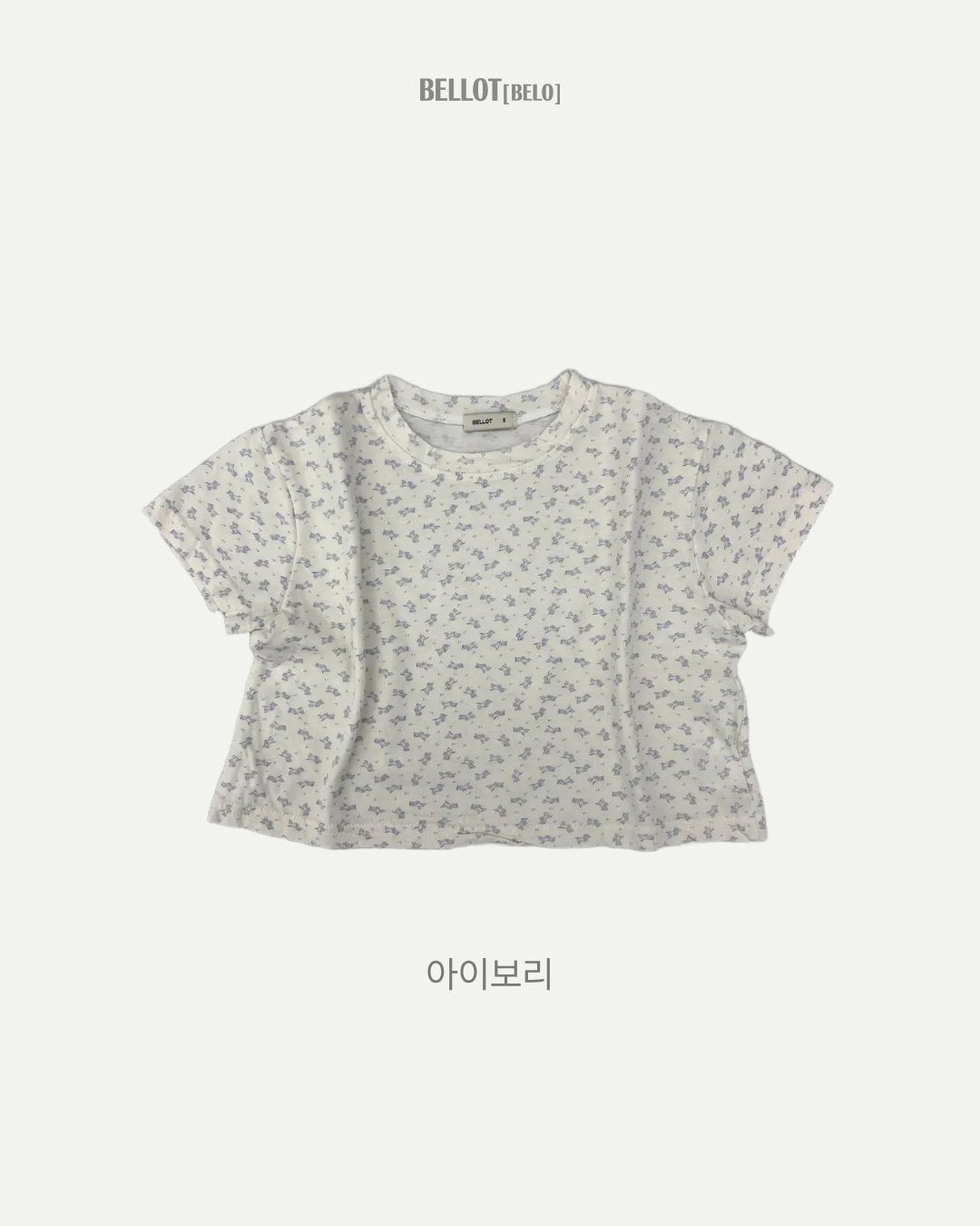 ［BELLOT］Mini flower tee (kids)