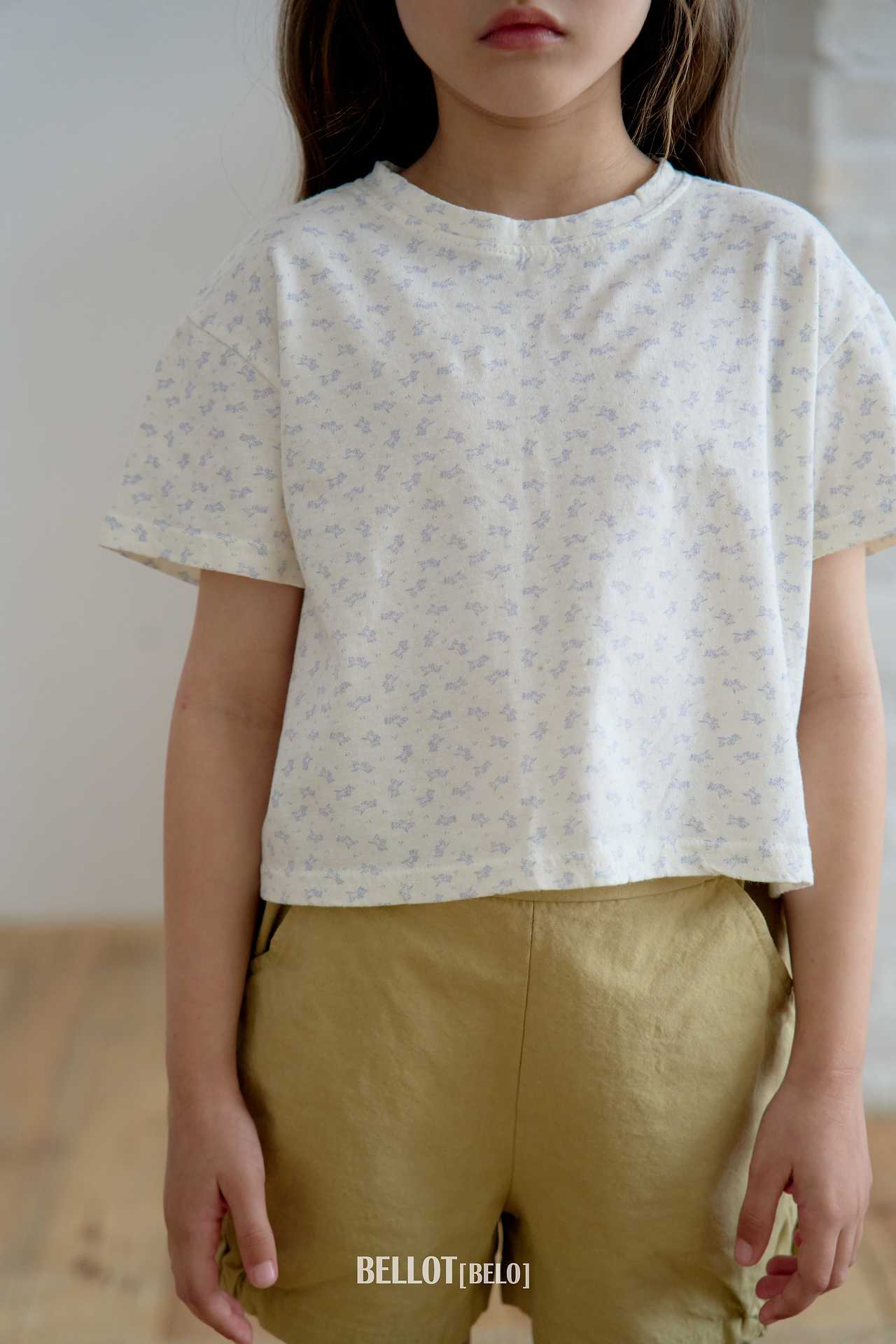 ［BELLOT］Mini flower tee (kids)
