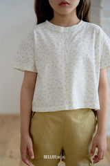 ［BELLOT］Mini flower tee (kids)