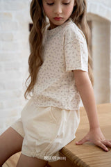［BELLOT］Mini flower tee (kids)