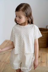 ［BELLOT］Mini flower tee (kids)