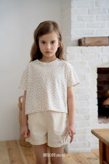 ［BELLOT］Mini flower tee (kids)
