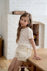 ［BELLOT］Mini flower tee (kids)