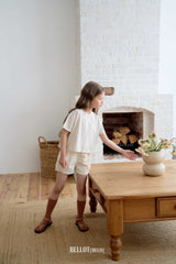 ［BELLOT］Mini flower tee (kids)