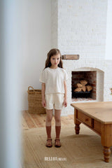 ［BELLOT］Mini flower tee (kids)