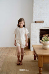 ［BELLOT］Mini flower tee (kids)