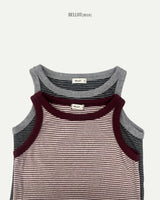 ［BELLOT］Cos stripe sleeveless tops (kids)