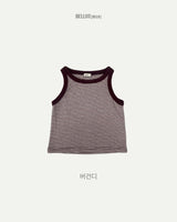 ［BELLOT］Cos stripe sleeveless tops (kids)