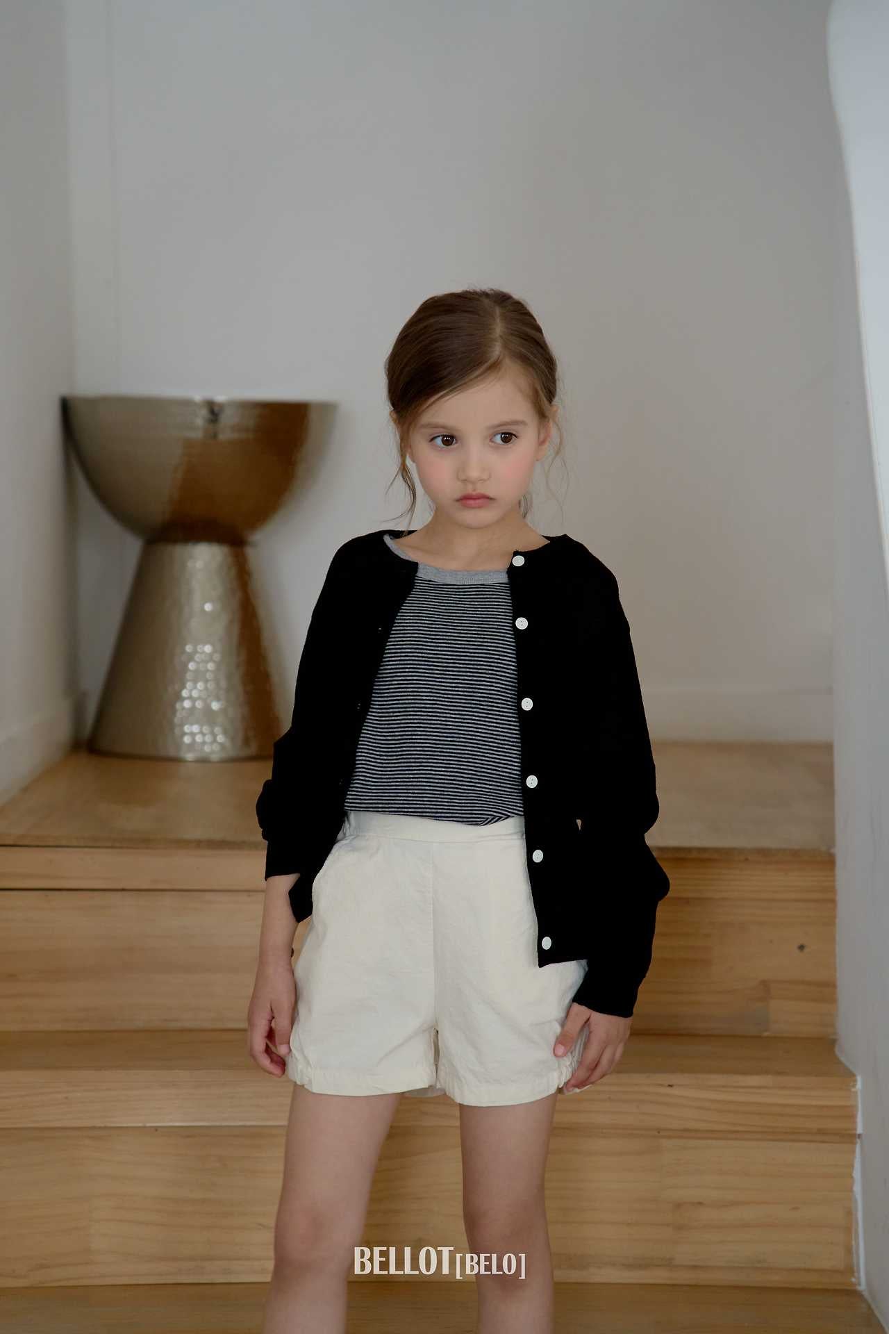 ［BELLOT］Cos stripe sleeveless tops (kids)