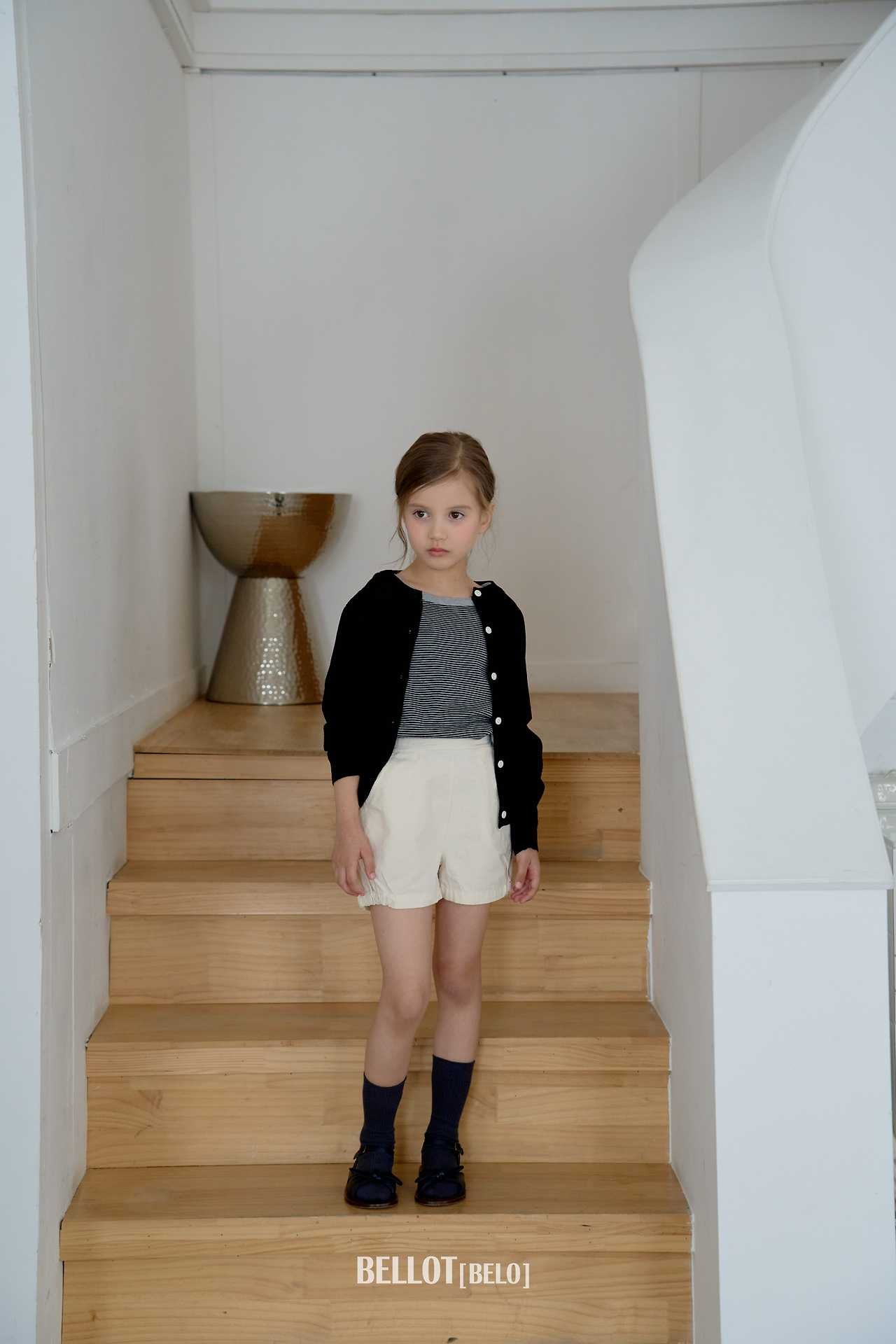［BELLOT］Cos stripe sleeveless tops (kids)