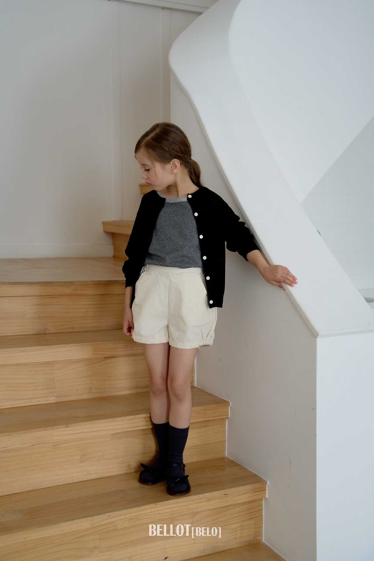 ［BELLOT］Cos stripe sleeveless tops (kids)