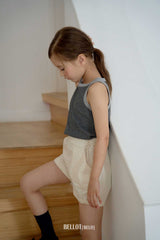 ［BELLOT］Cos stripe sleeveless tops (kids)