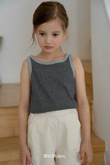 ［BELLOT］Cos stripe sleeveless tops (kids)