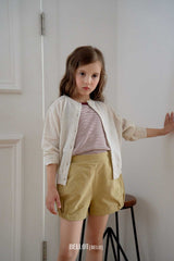 ［BELLOT］Cos stripe sleeveless tops (kids)