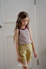 ［BELLOT］Cos stripe sleeveless tops (kids)