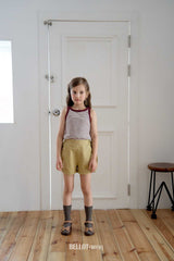 ［BELLOT］Cos stripe sleeveless tops (kids)