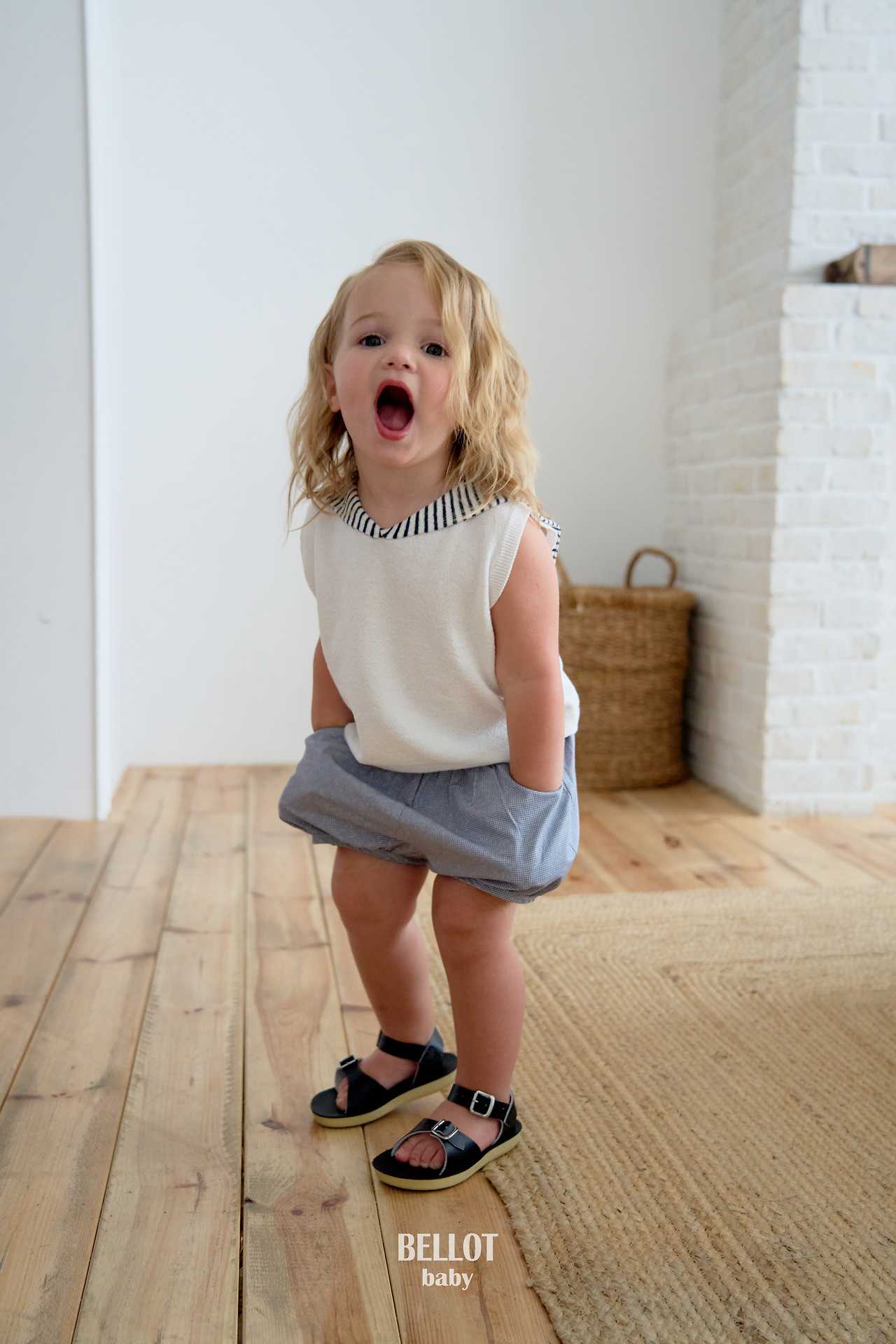 ［BELLOT］Marine sleeveless tops (baby)