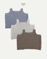 ［BELLOT］Lala summer knit tops (baby)