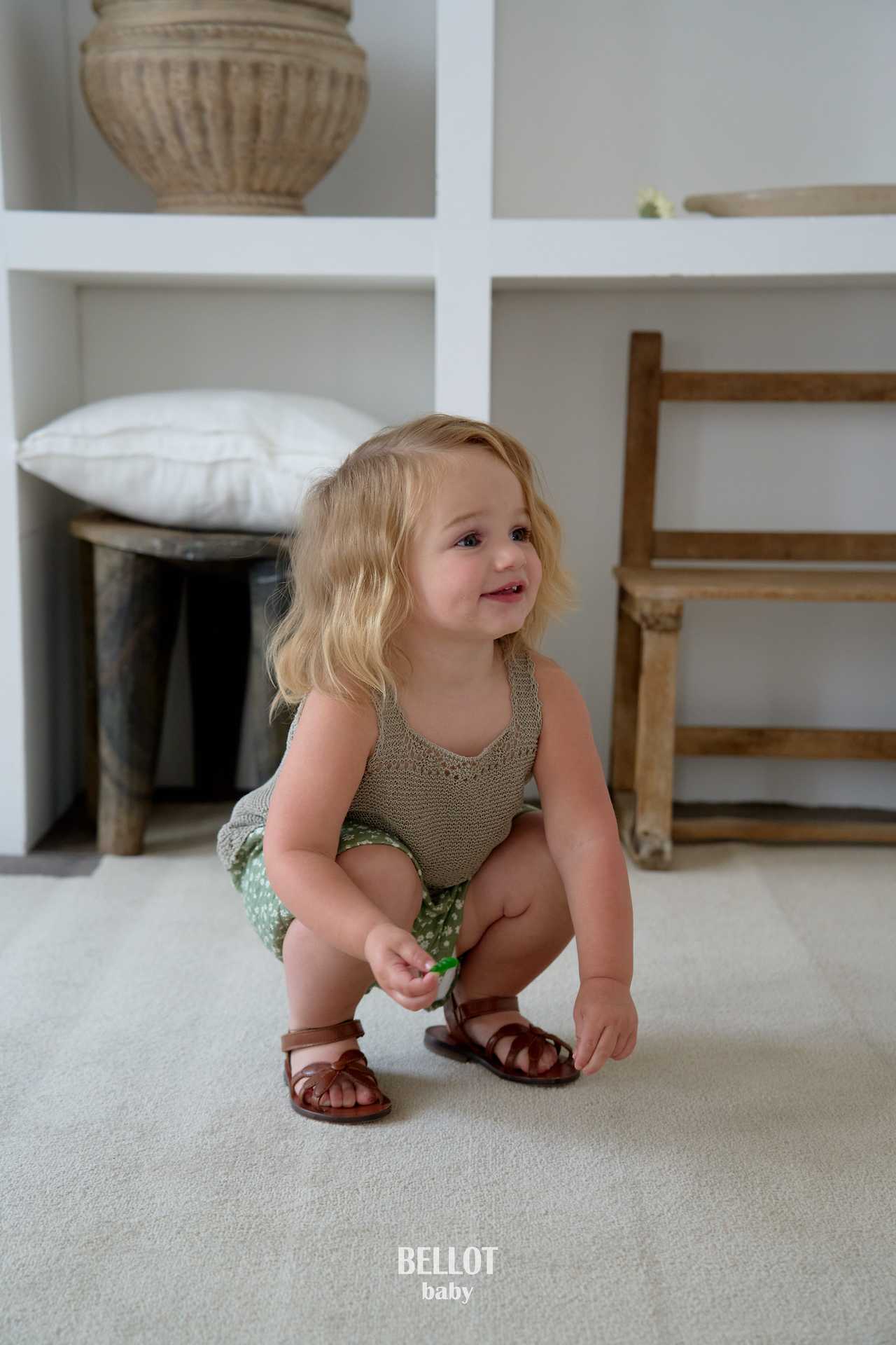 ［BELLOT］Lala summer knit tops (baby)