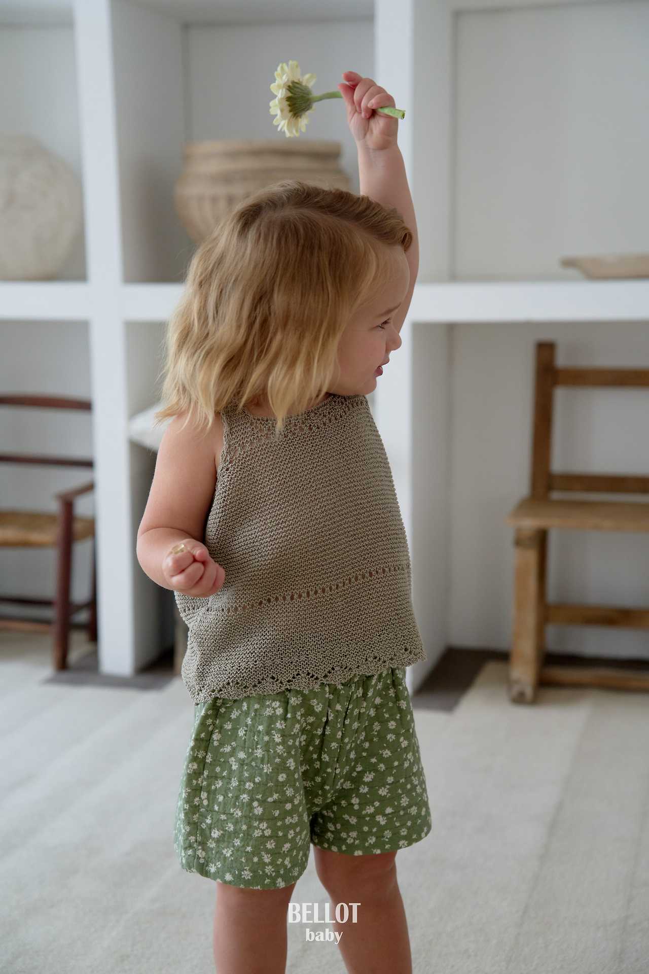［BELLOT］Lala summer knit tops (baby)
