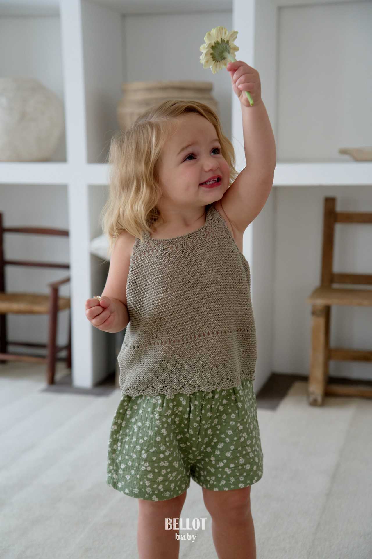 ［BELLOT］Lala summer knit tops (baby)
