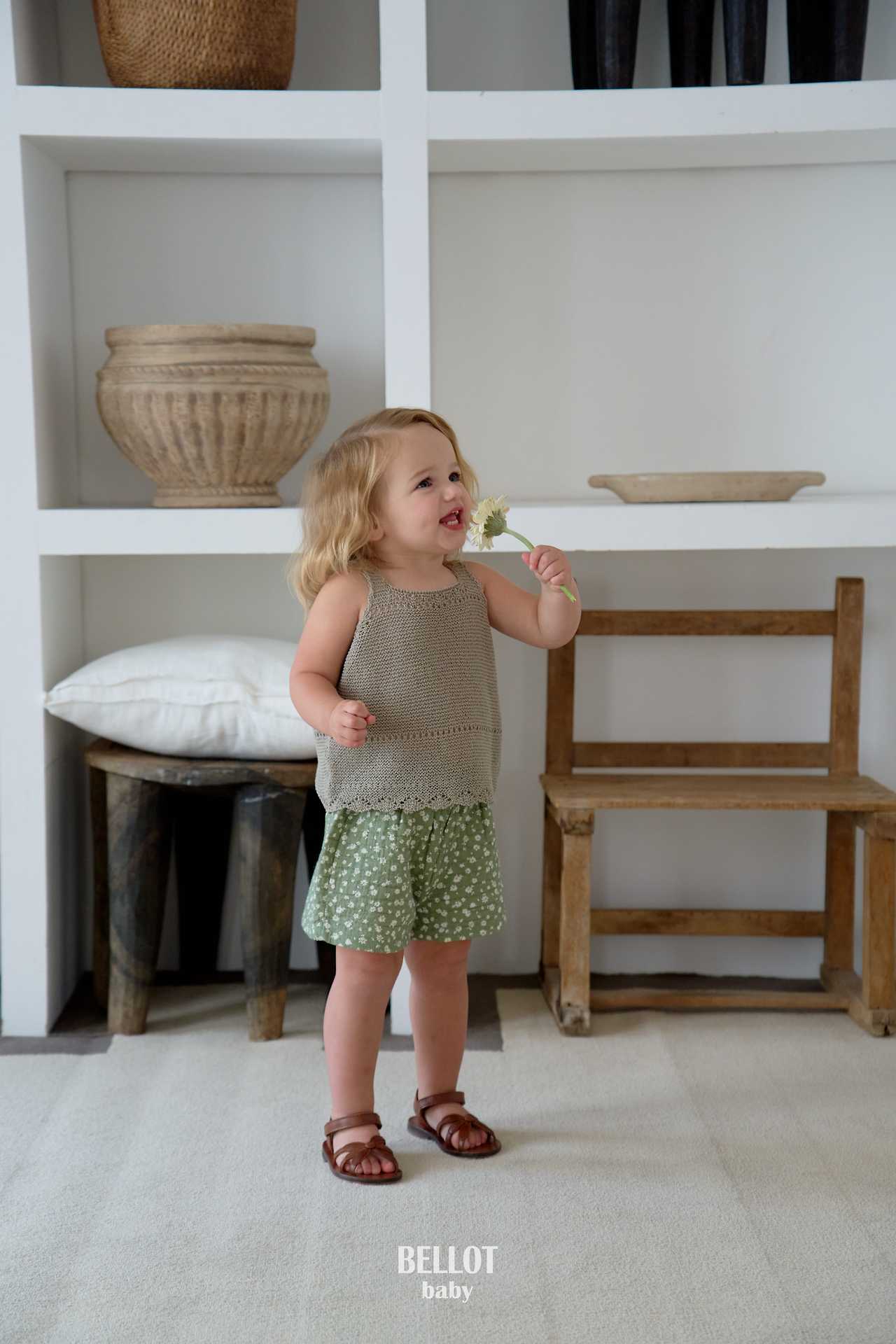 ［BELLOT］Lala summer knit tops (baby)