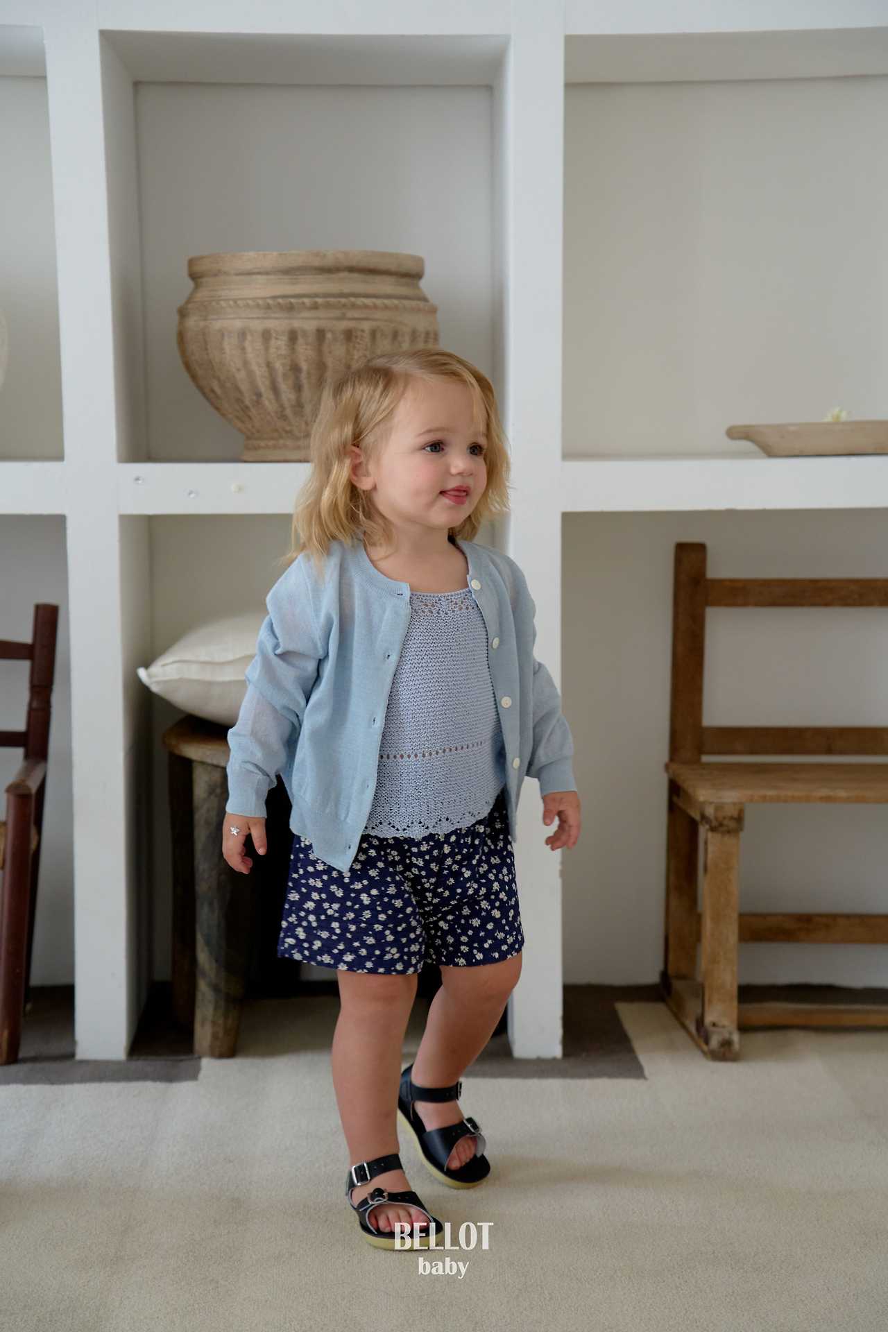 ［BELLOT］Lala summer knit tops (baby)