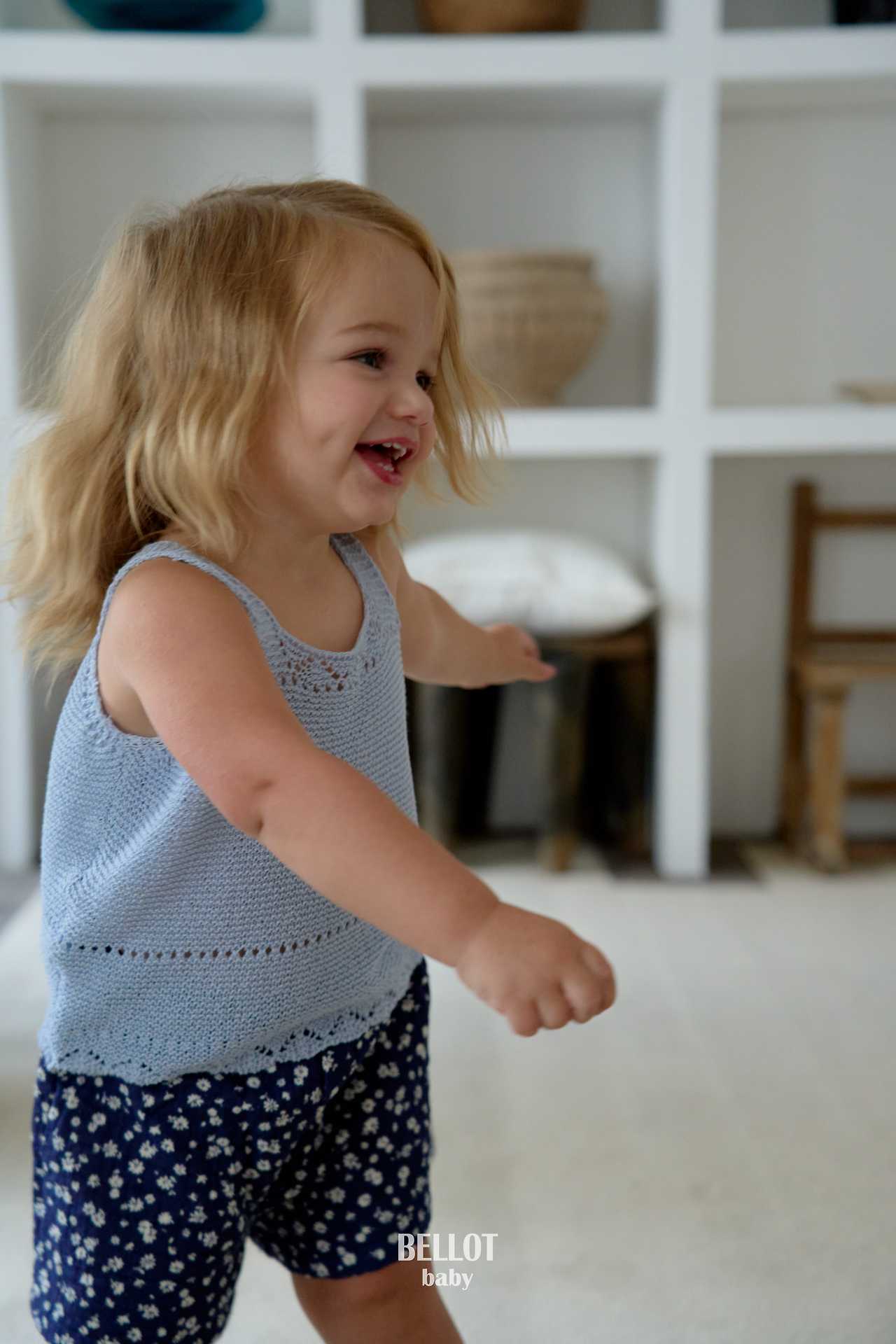 ［BELLOT］Lala summer knit tops (baby)