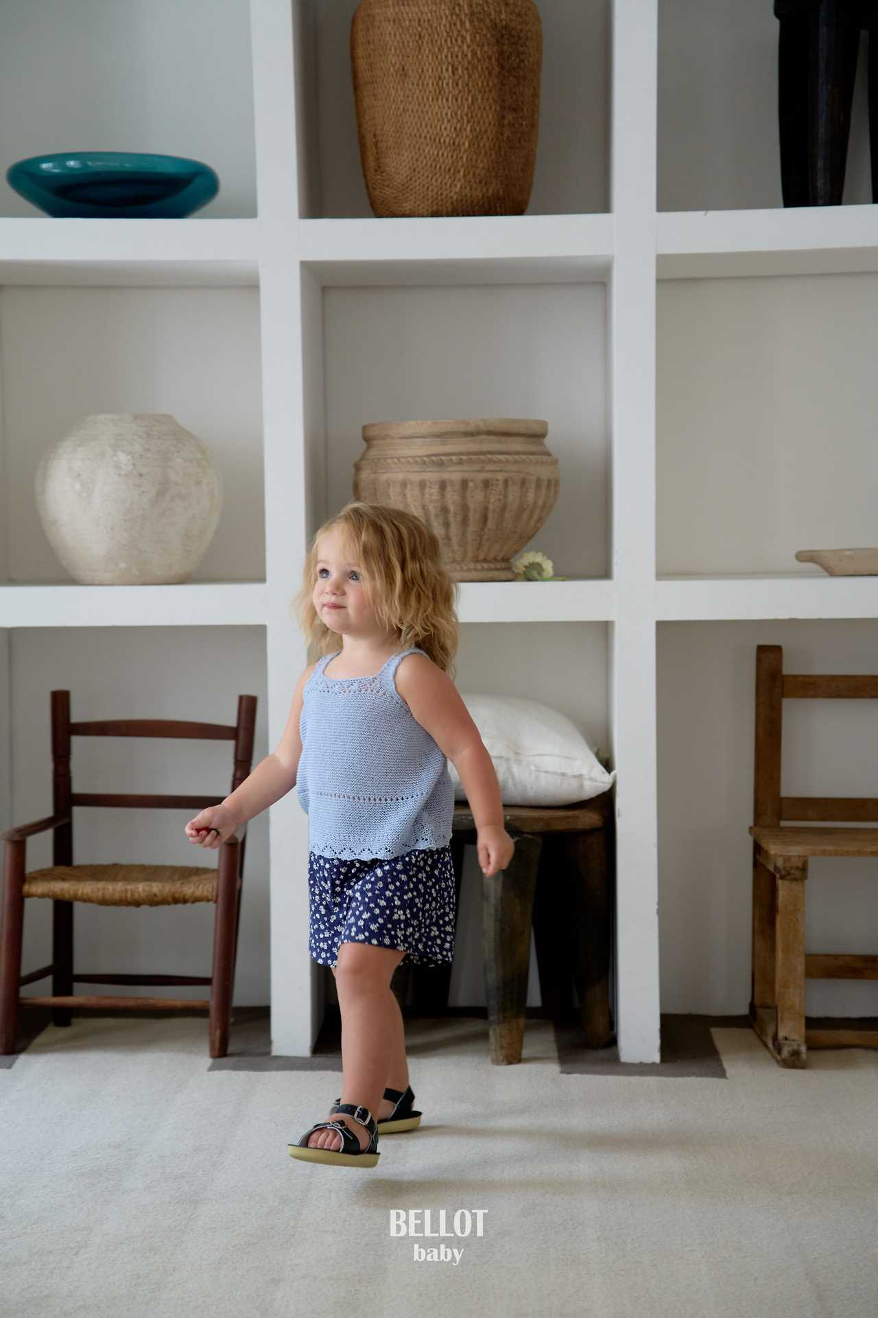 ［BELLOT］Lala summer knit tops (baby)