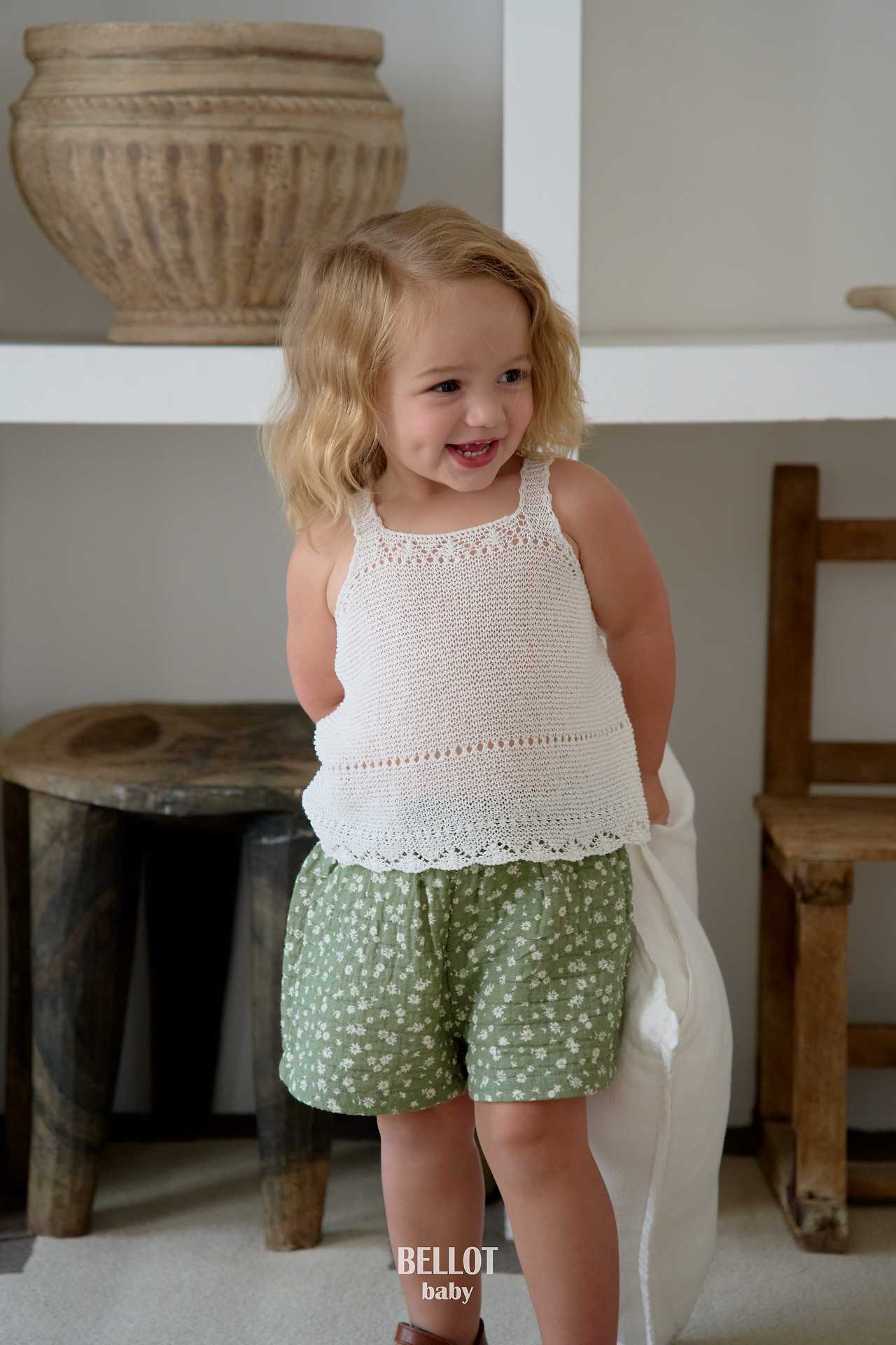 ［BELLOT］Flour short pants (baby)