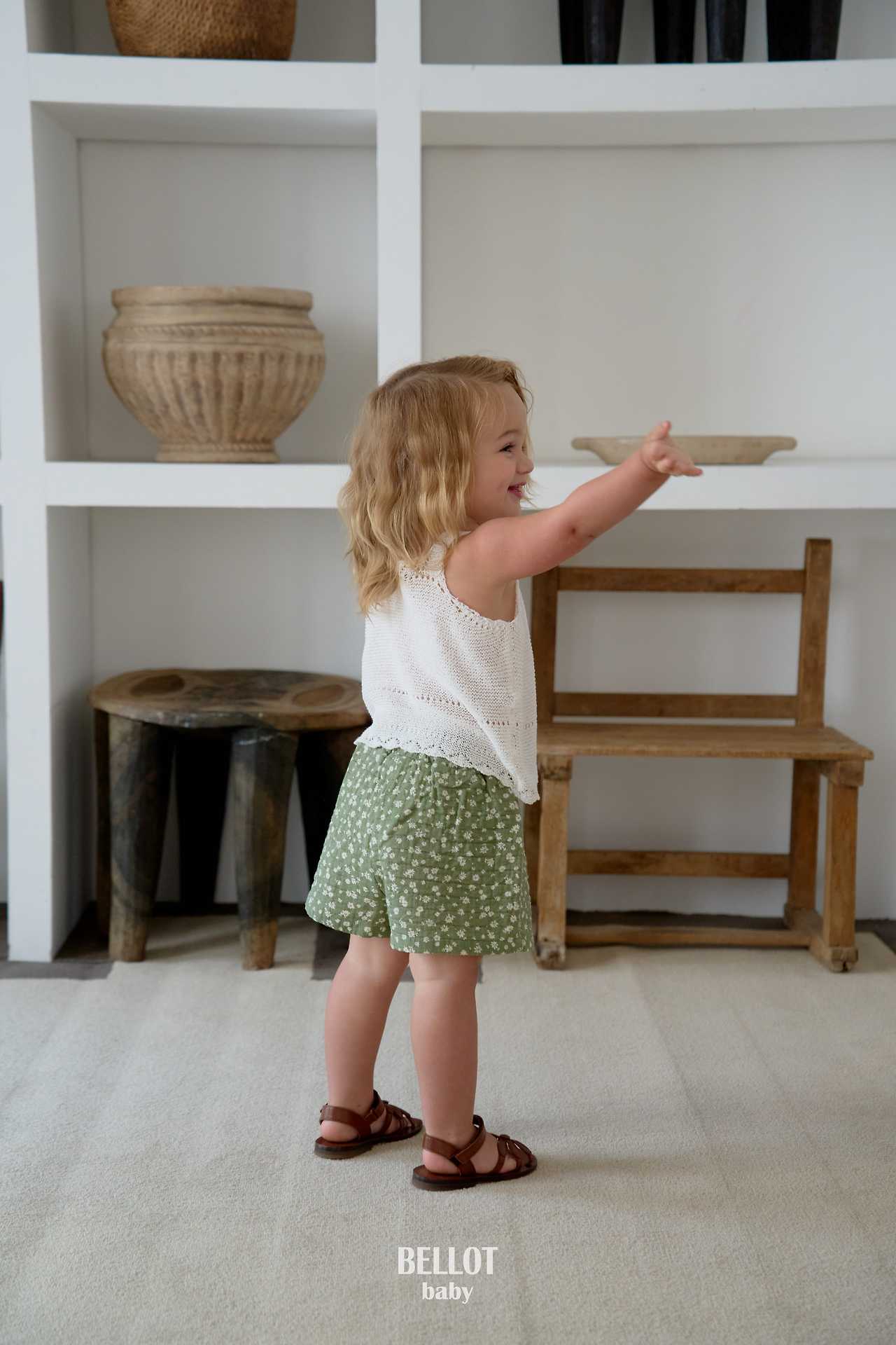 ［BELLOT］Flour short pants (baby)