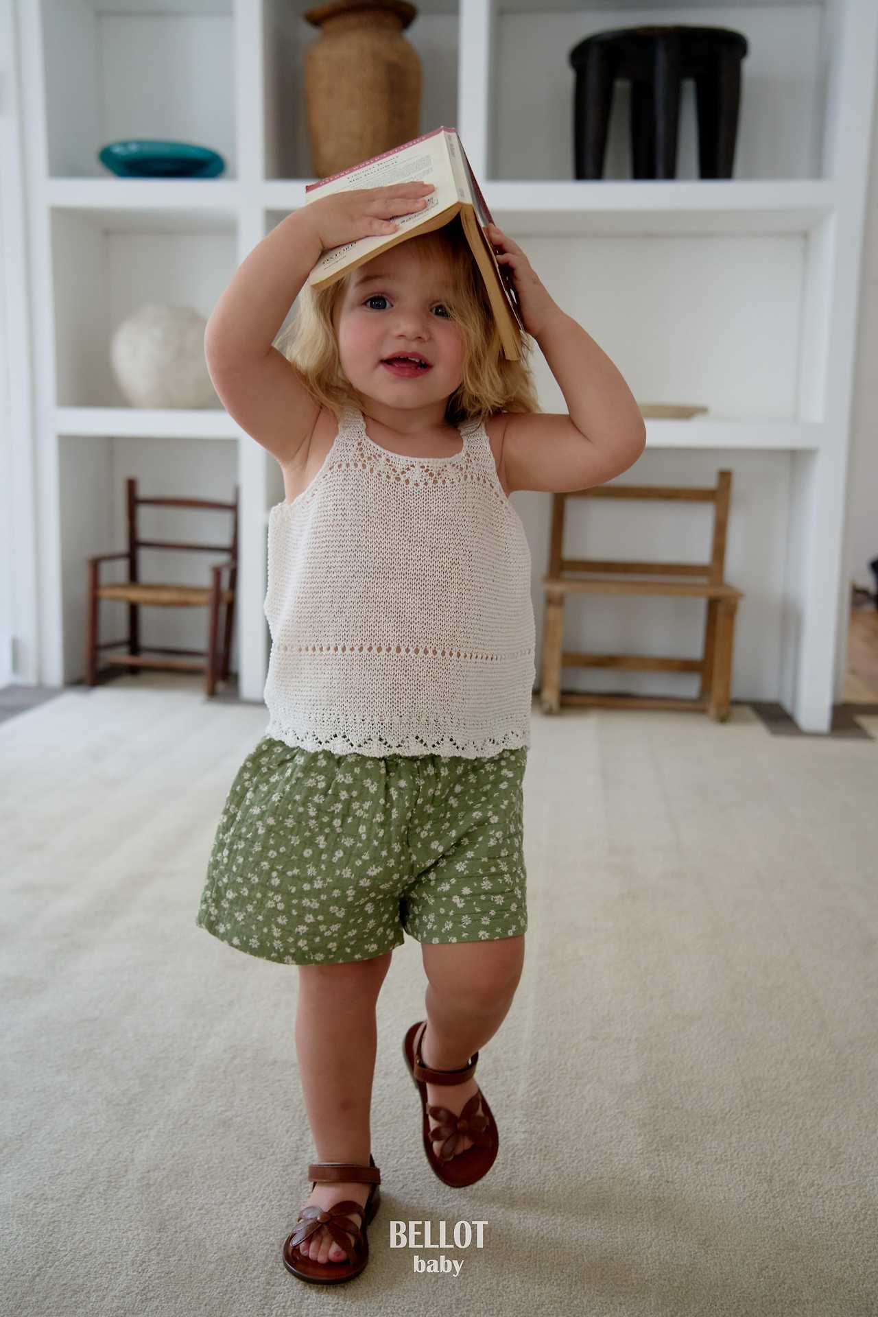 ［BELLOT］Flour short pants (baby)