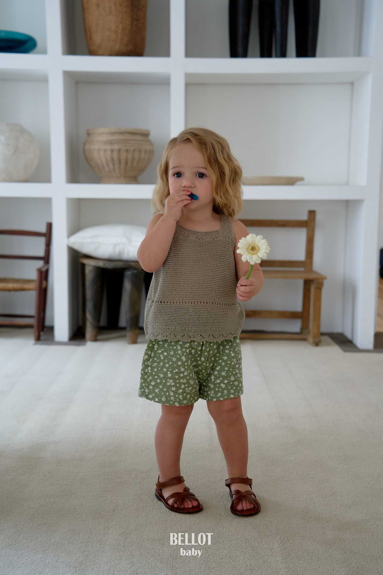 ［BELLOT］Flour short pants (baby)