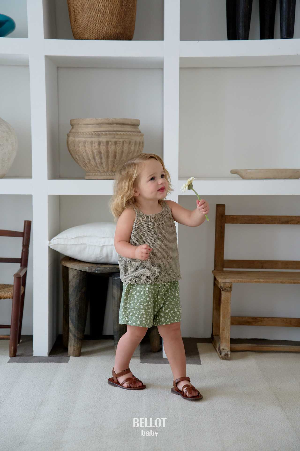 ［BELLOT］Flour short pants (baby)