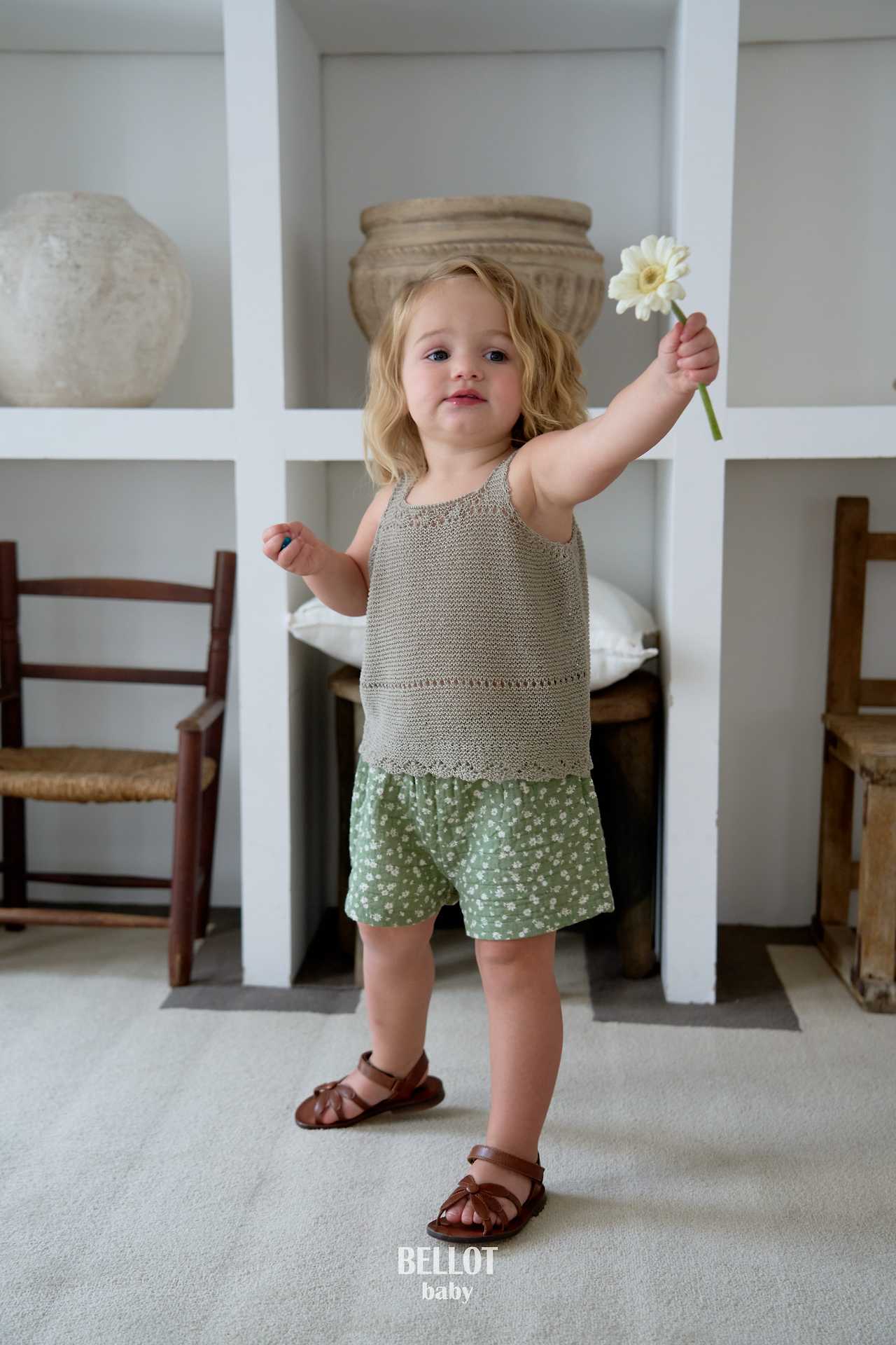 ［BELLOT］Flour short pants (baby)