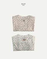 ［BELLOT］Mini flower tee (baby)