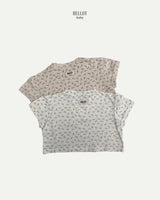 ［BELLOT］Mini flower tee (baby)