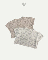 ［BELLOT］Mini flower tee (baby)