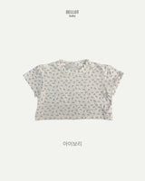 ［BELLOT］Mini flower tee (baby)