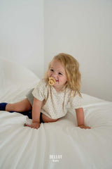 ［BELLOT］Mini flower tee (baby)