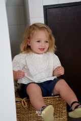 ［BELLOT］Mini flower tee (baby)