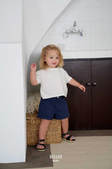 ［BELLOT］Mini flower tee (baby)