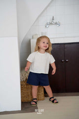 ［BELLOT］Mini flower tee (baby)