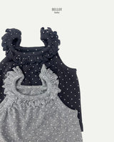 ［BELLOT］Dot frill camisole (baby)