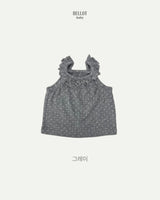 ［BELLOT］Dot frill camisole (baby)
