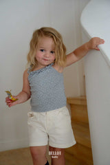 ［BELLOT］Dot frill camisole (baby)