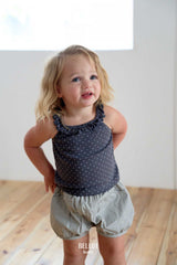 ［BELLOT］Dot frill camisole (baby)